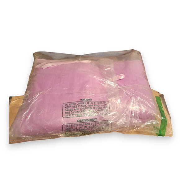 Purple Bed Canopy Panels Curtains with Star Lights (Fits up to a King) - Picture 5 of 5